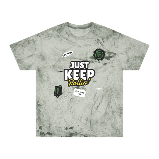 Be Herren - Just Keep Rollin Unisex Color Blast T-Shirt