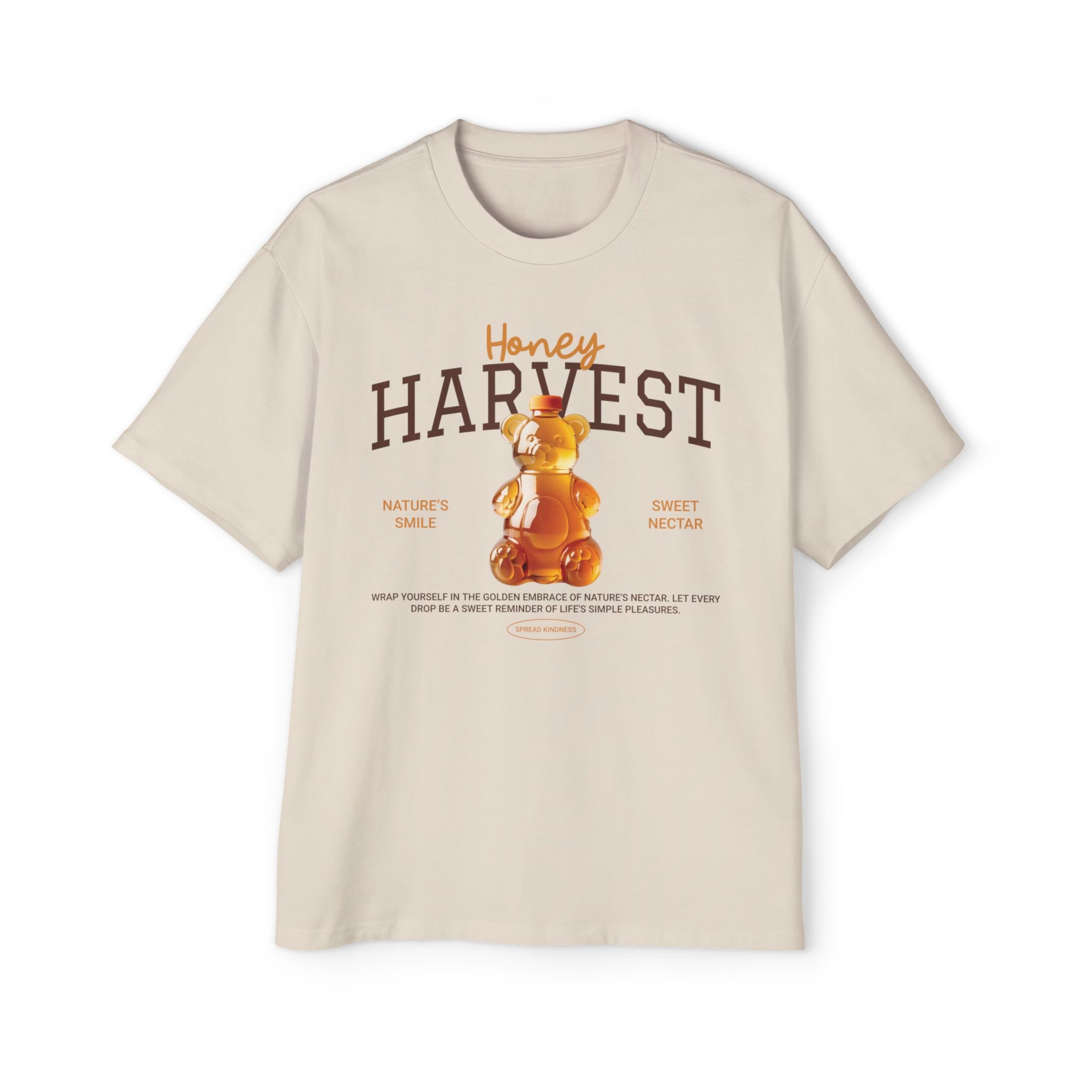 Be Herren - Honey Harvest Men's Oversized Tee