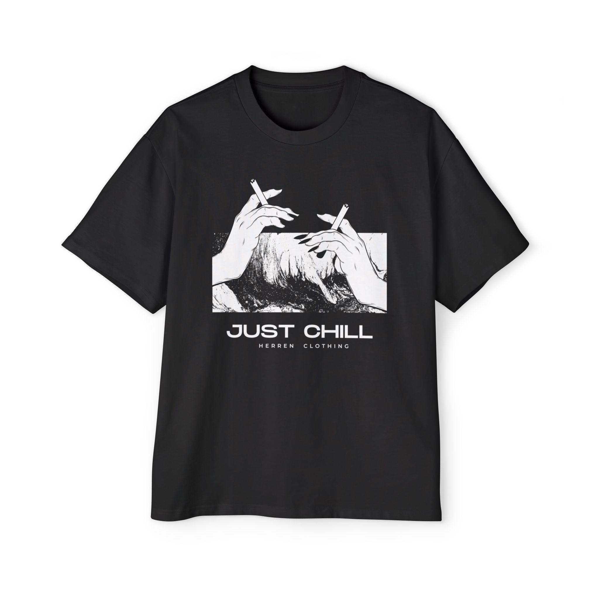 Be Herren - Just Chill Oversized Tee