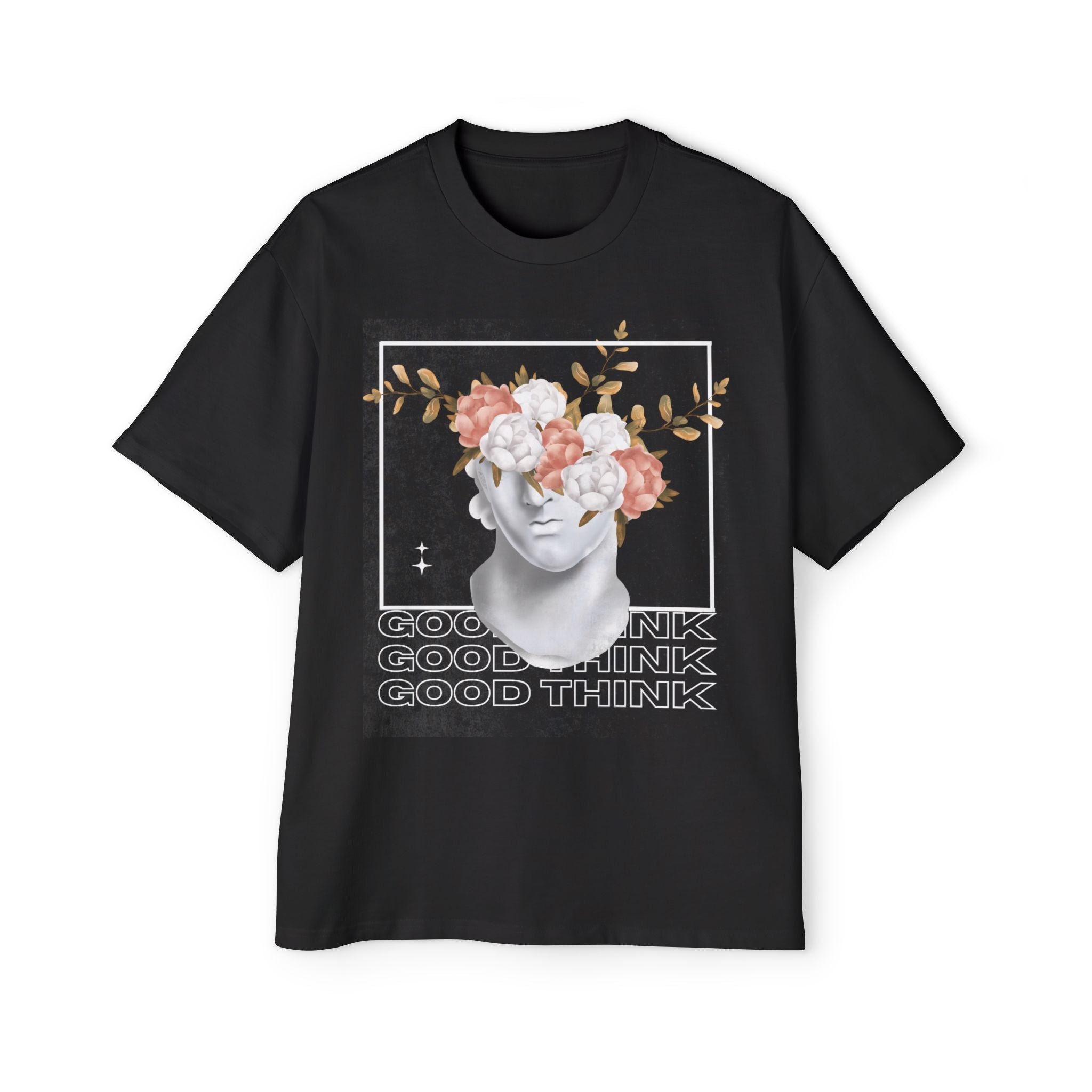 Be Herren - Good Think Do Miracels Oversized Tee