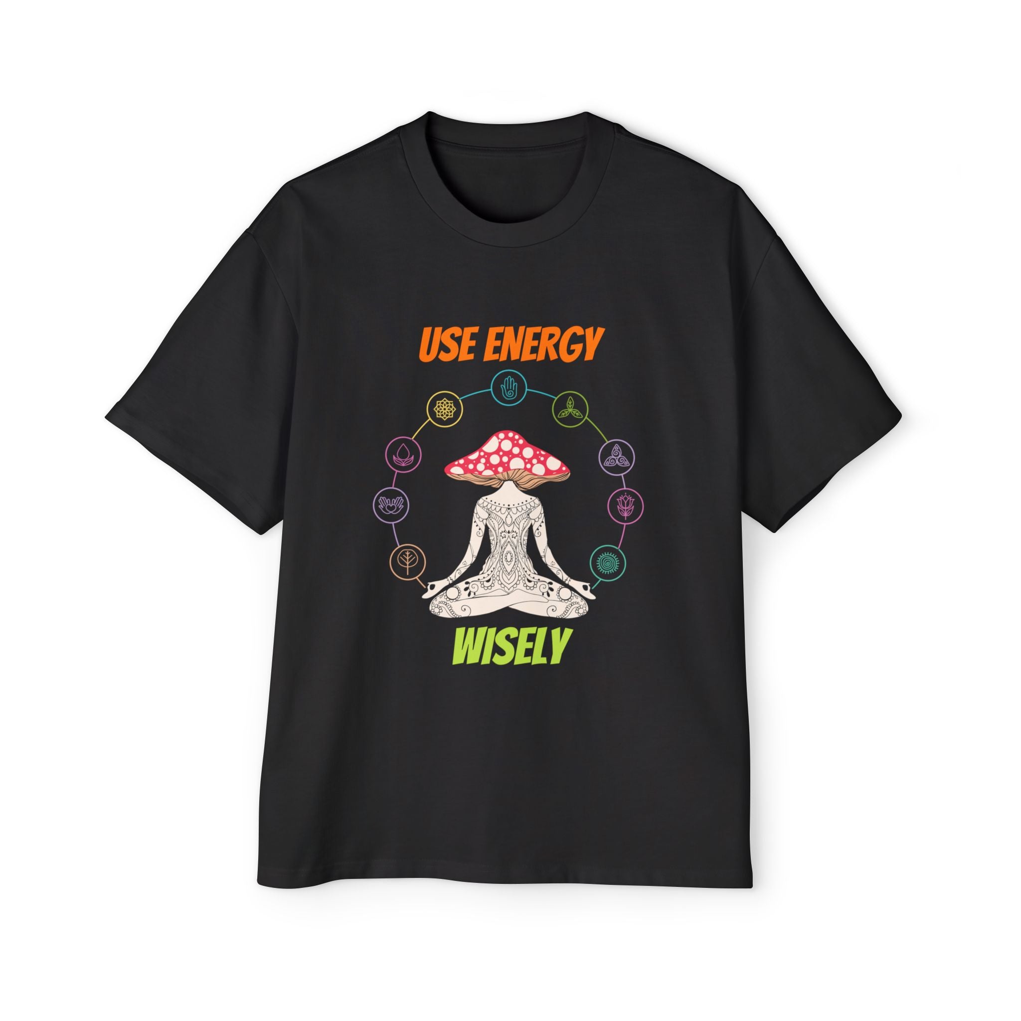 Be Herren - Do Yoga Save Energy Oversized Tee