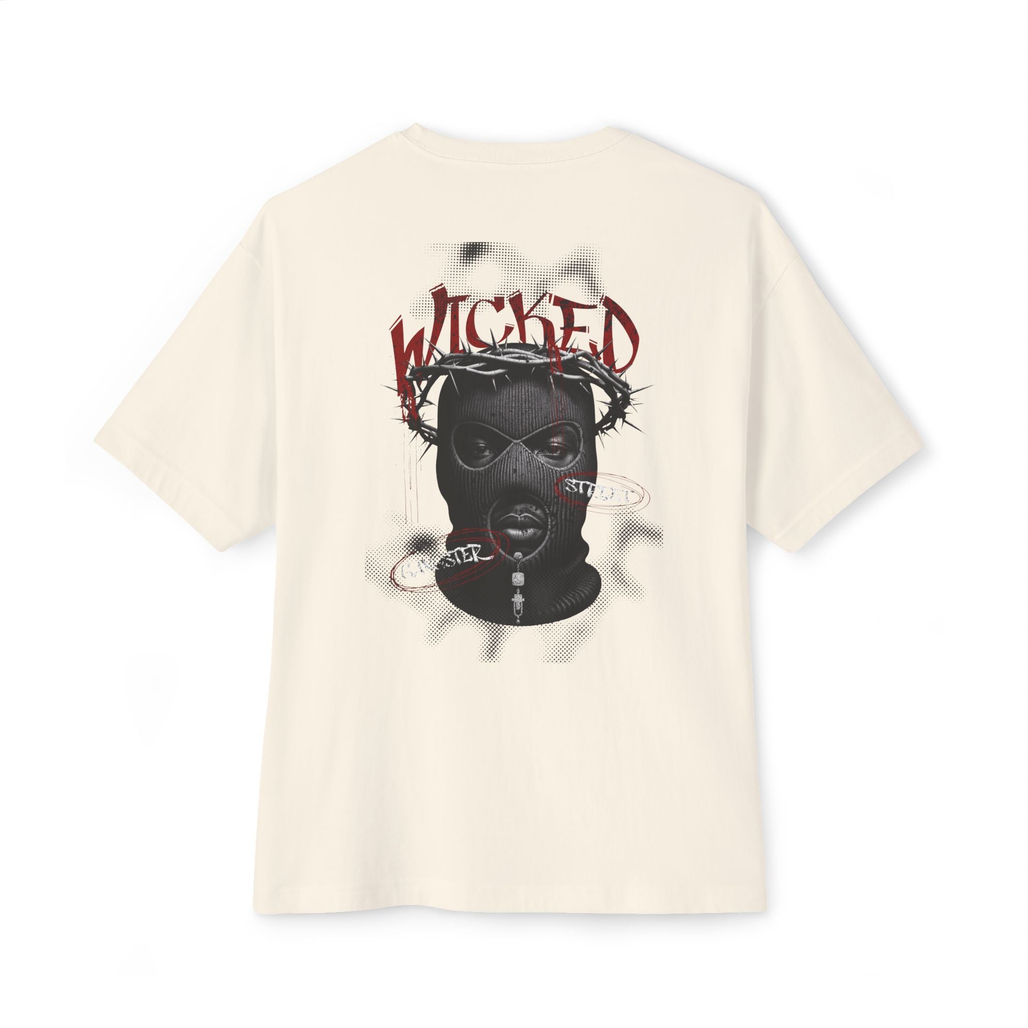 Wicked Graphic Unisex Oversized Boxy Tee - Streetwear Style for Bold Expression