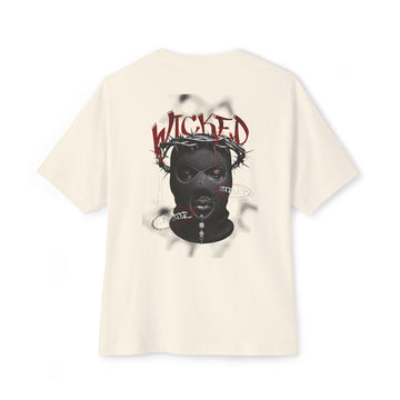 Wicked Graphic Unisex Oversized Boxy Tee - Streetwear Style for Bold Expression