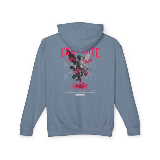 Artistic 'Exquisite' Lightweight Hoodie Sweatshirt